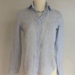 PRINCIPE Striped Button Down Shirt NWOT